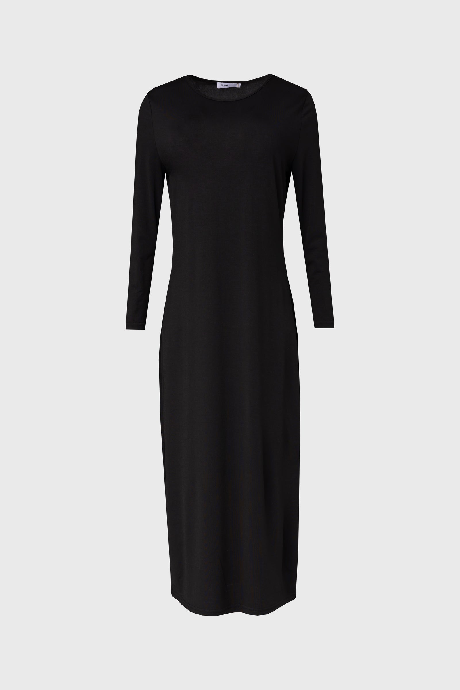Black Shell Maxi Dress – BLANK