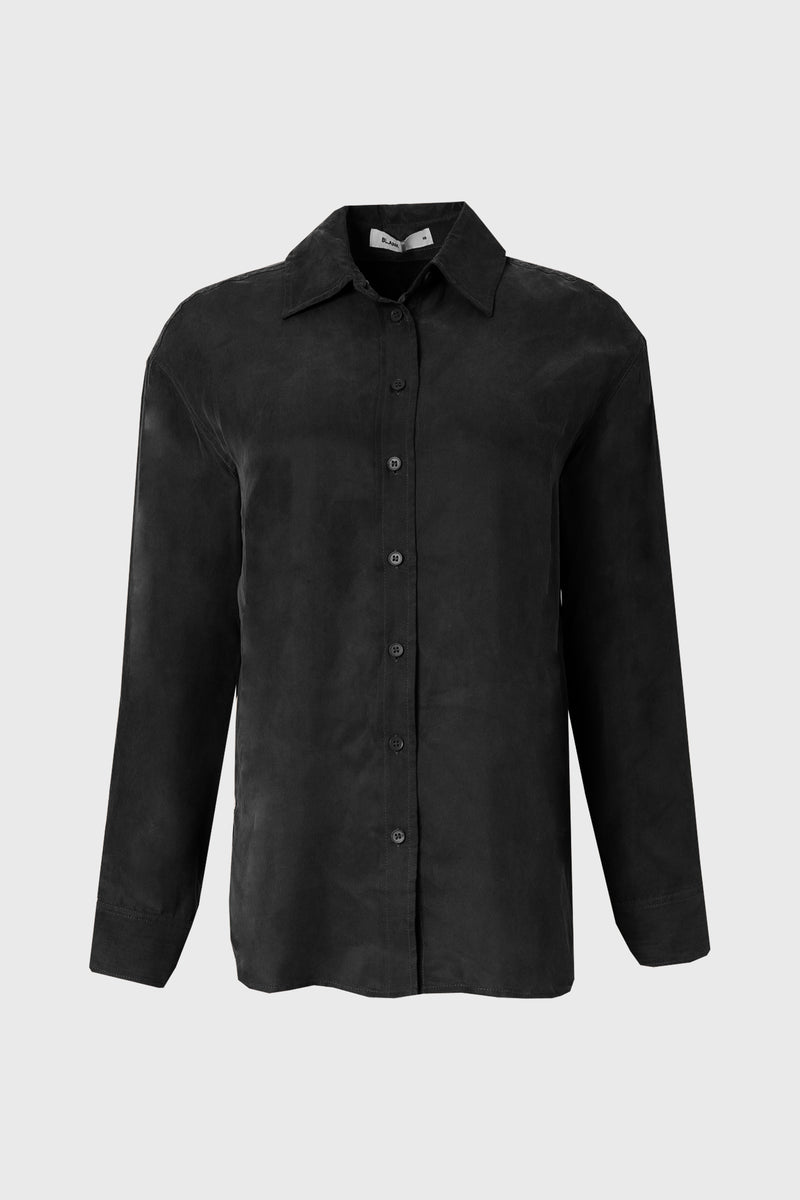 Black Slip Blouse