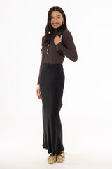 Black Slip Skirt