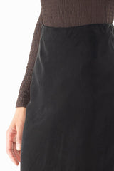 Black Slip Skirt