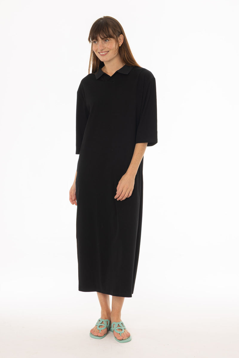 Black Polo Dress  BLANK