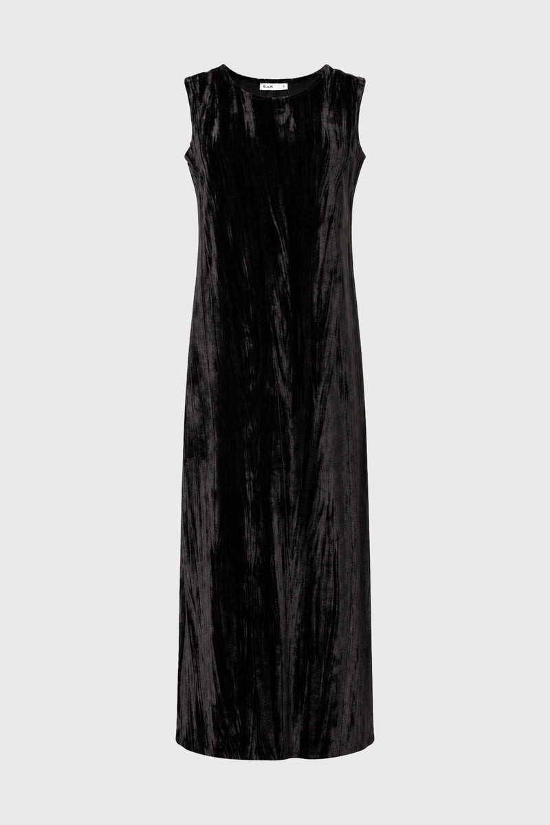 Black Textured Velour Jumper – BLANK