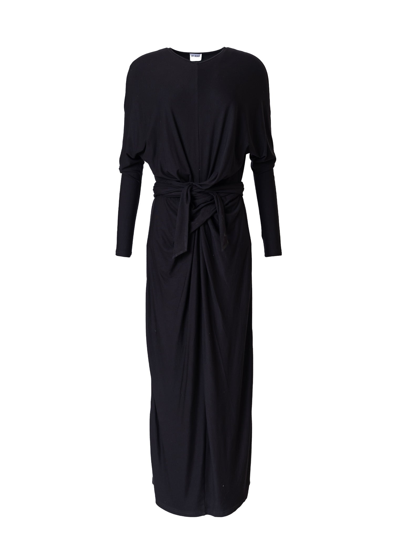 Black Tie Wrap Maxi – BLANK