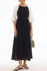 Black Tiered Jumper