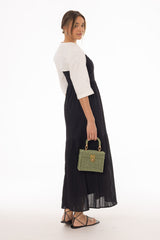 Black Tiered Jumper