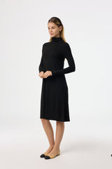 Black Turtleneck Dress