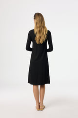 Black Turtleneck Dress