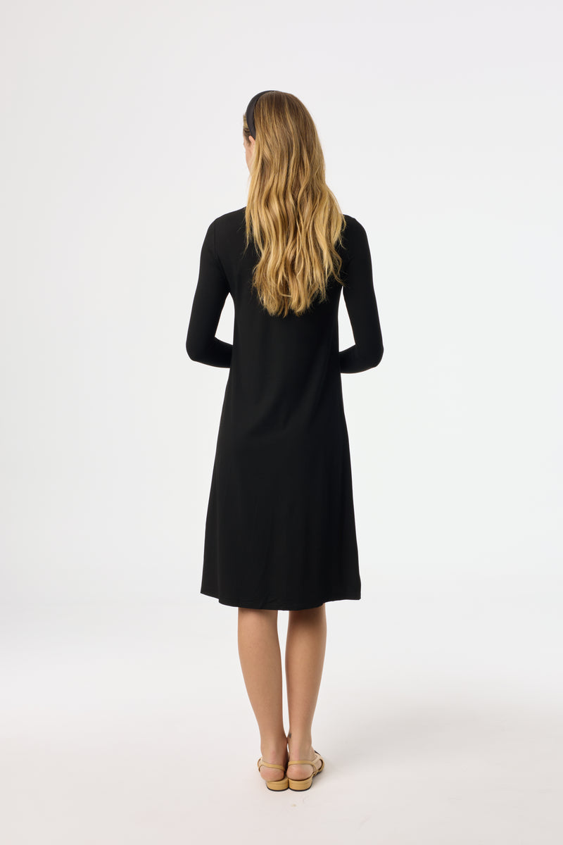 Black Turtleneck Dress