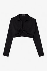 Black Twist Front Overlay