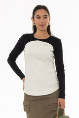 Black Two Tone Signature T-Shirt