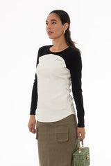 Black Two Tone Signature T-Shirt