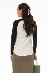 Black Two Tone Signature T-Shirt