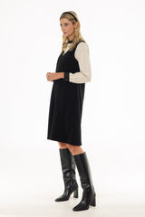 Black Wool Feel Jumper
