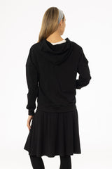 Black Zip Up Sweatshirt