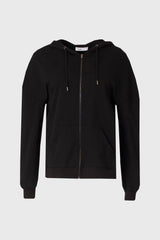 Black Zip Up Sweatshirt