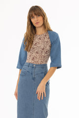 Blue Denim Bolero