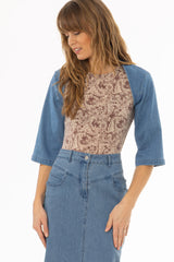 Blue Denim Bolero