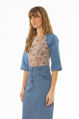 Blue Denim Bolero