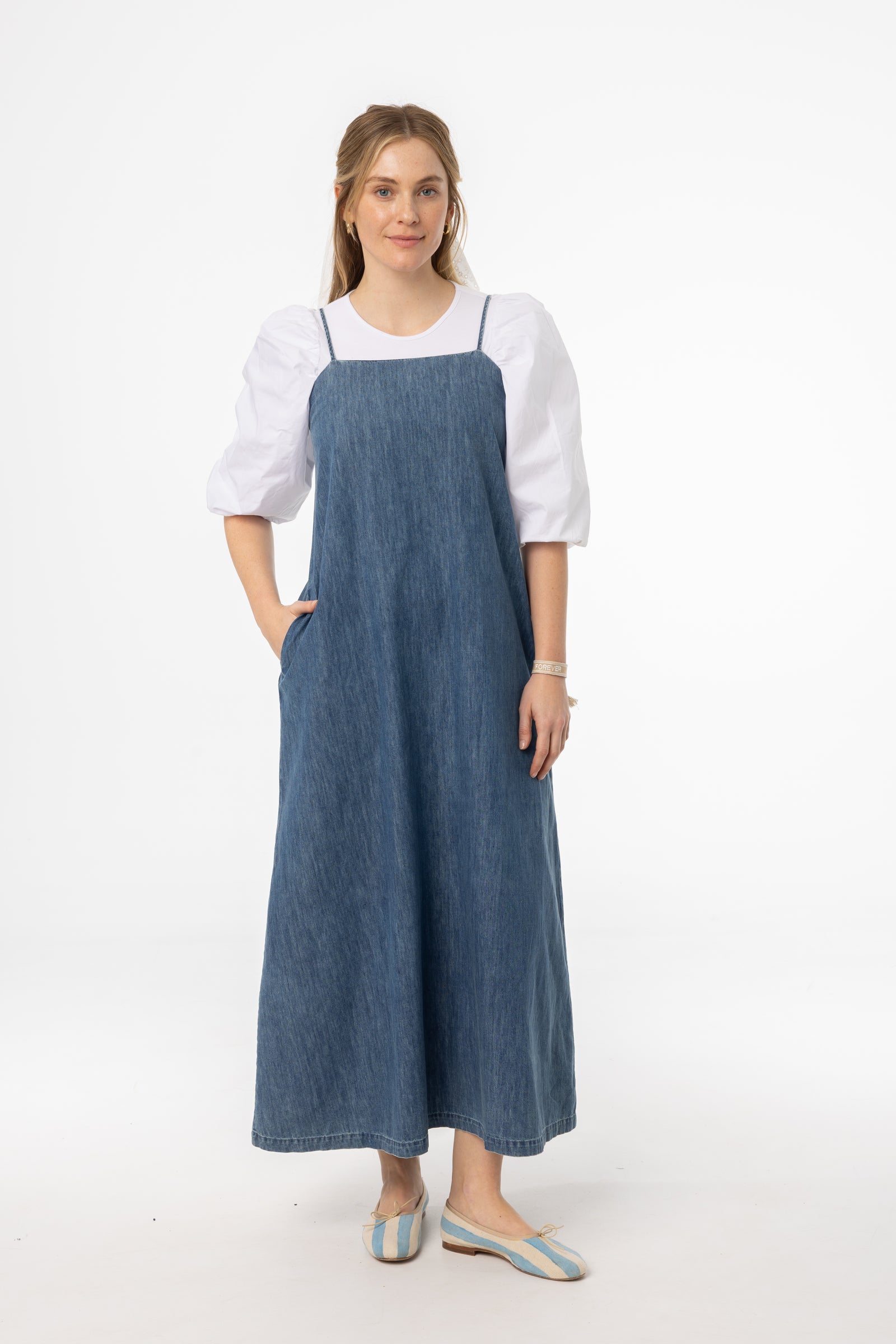 取寄) ブランクニューヨーク レディース ダンシング グイーン デニム