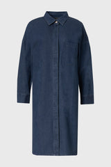 Blue Denim Shirt Dress