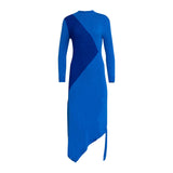 Blue Trapeze Dress