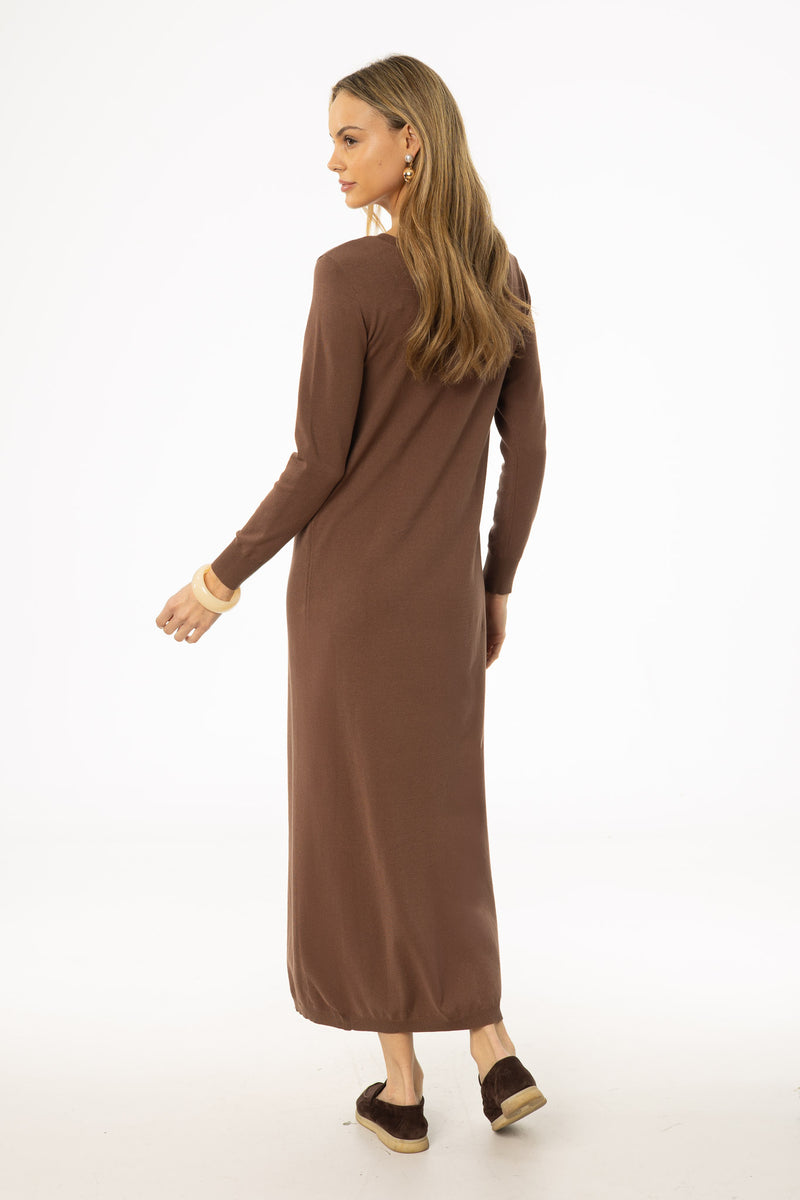 button detail maxi dress Women's Black Button Down Collar Detail Maxi Dress