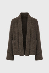 Brown Chunky Cardigan
