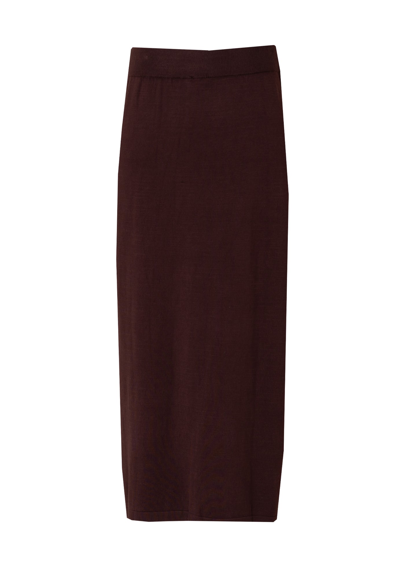 Brown ponte knit pencil skirt best sale