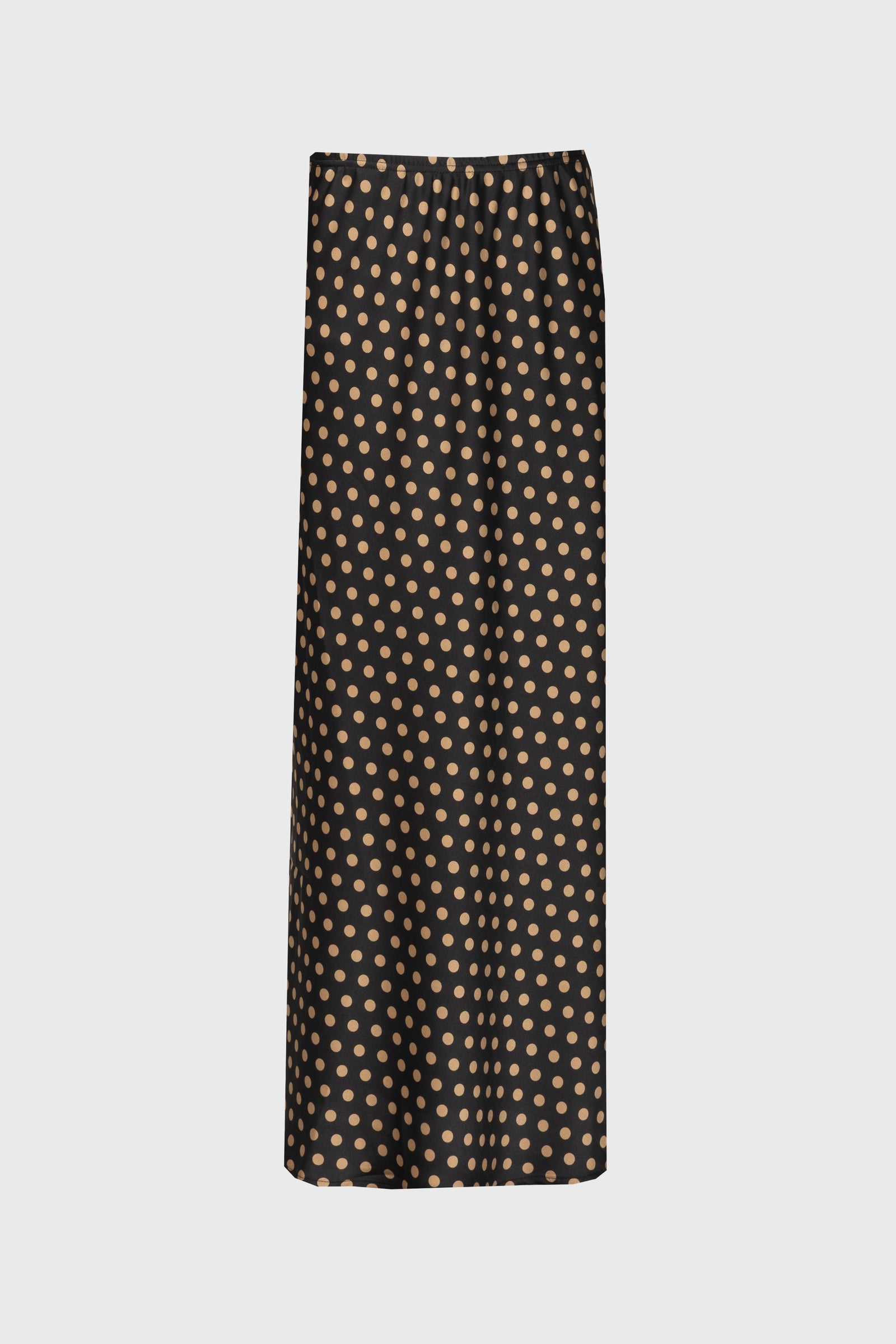 Brown Polka Dot Printed Slip Skirt – BLANK