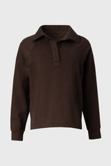 Brown Polo Sweatshirt