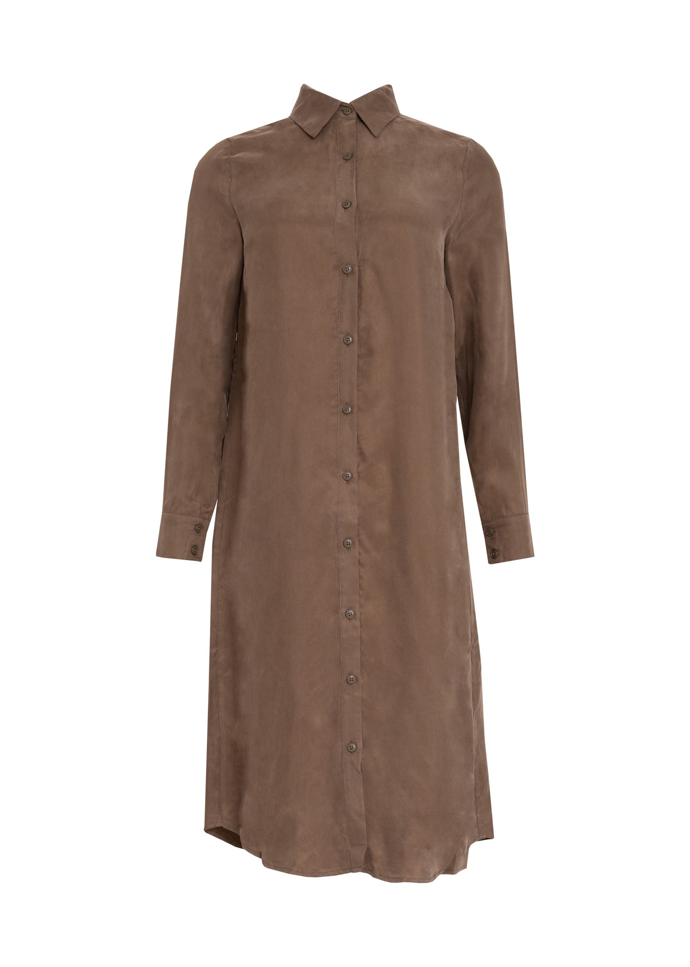 Brown Shirt Dress BLANK Brown Shirt Dress BLANK