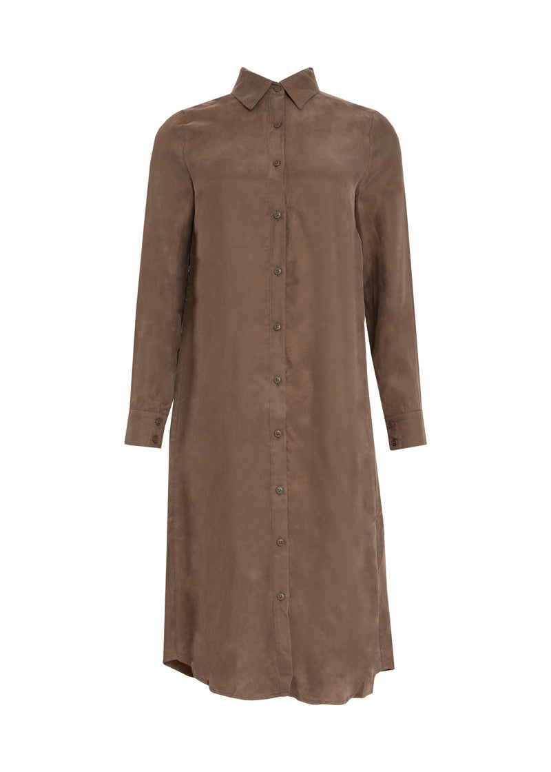 Brown Shirt Dress BLANK Brown Shirt Dress BLANK