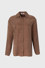 Brown Slip Blouse