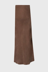 Brown Slip Skirt
