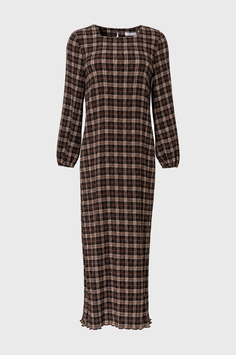 brown plisse dress Square Neck Maxi – BLANK Buy Pour Moi Navy LowStock:41332605747251 Hidden back zipper/clasp Shoe Size:EU35/ UK2/ US5/ AU4.5