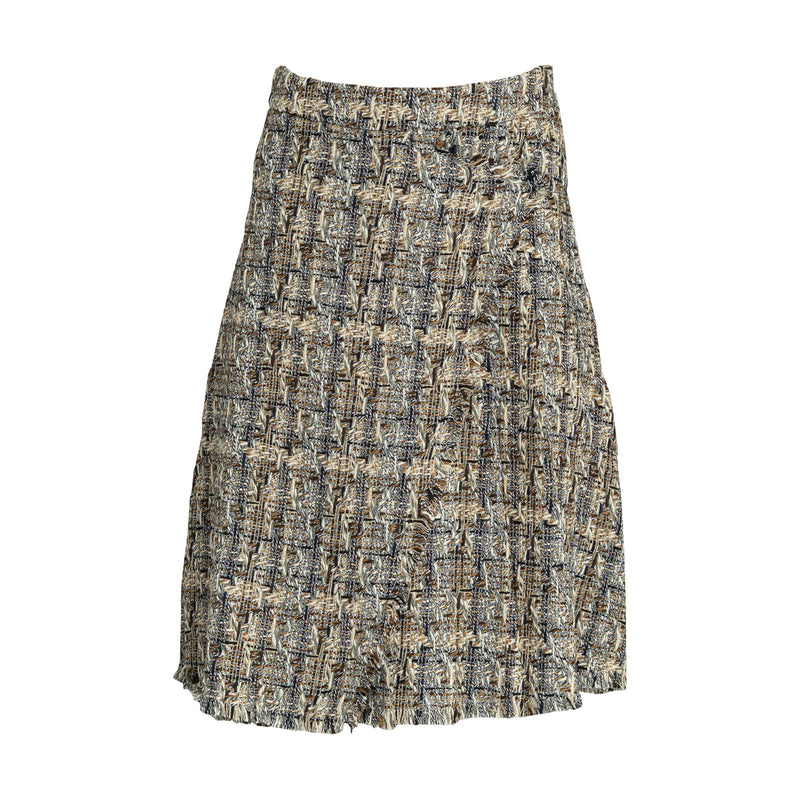 Brown Tweed Skirt