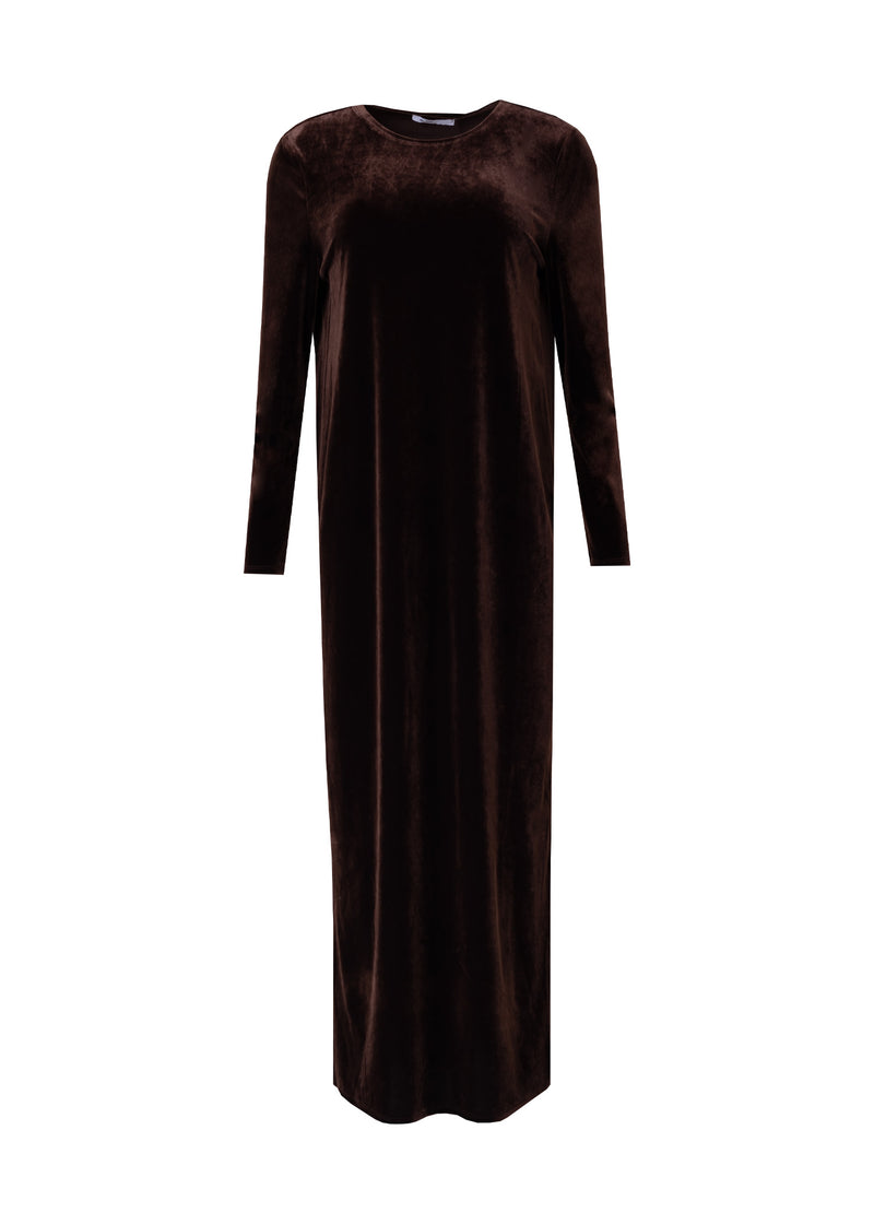 Brown Velour Basic Maxi BLANK Brown Velour Basic Maxi BLANK