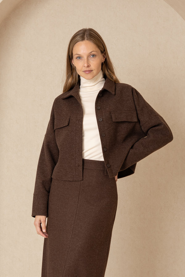 Brown Wool Jacket