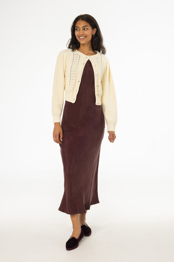 Burgundy Slip Jumper