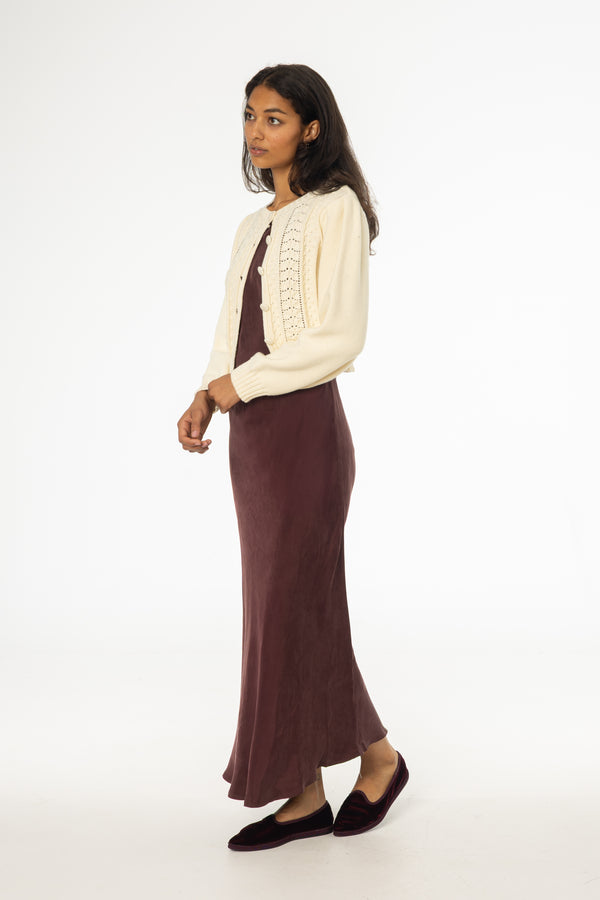 Burgundy Slip Jumper