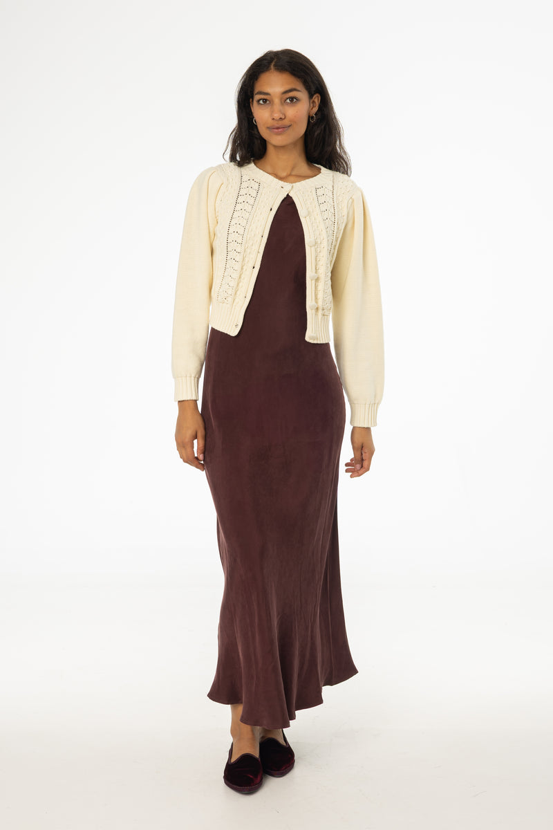Burgundy Slip Jumper