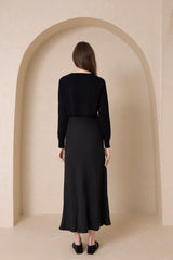 Black Slip Jumper