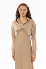 Champagne Twist Front Overlay