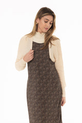 Cream Box Knit Shrug