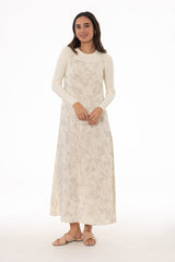 Cream Brushed Satin Jumper