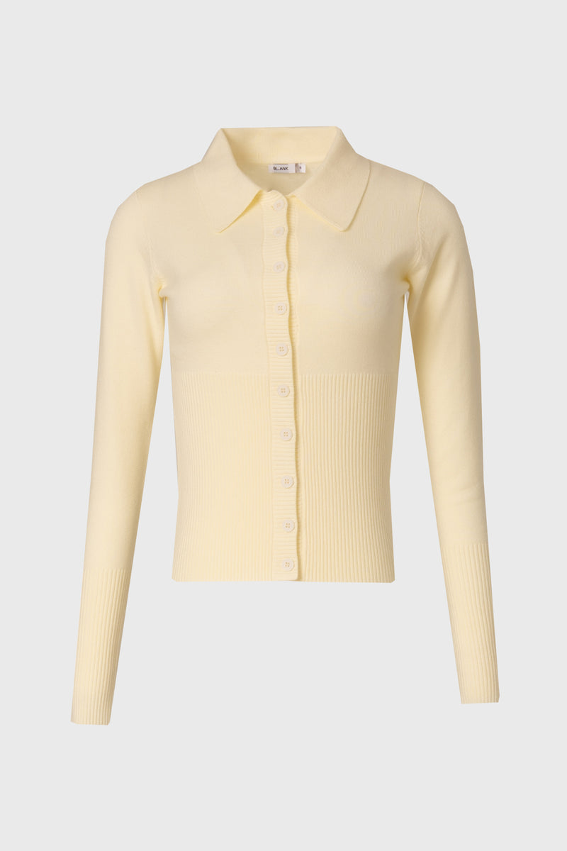 Cream Waisted Cardigan