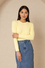 Yellow Crewneck Sweater