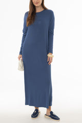 Denim Blue Swing Maxi