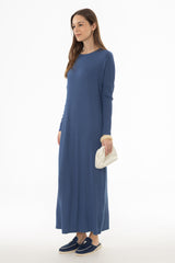Denim Blue Swing Maxi