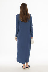 Denim Blue Swing Maxi